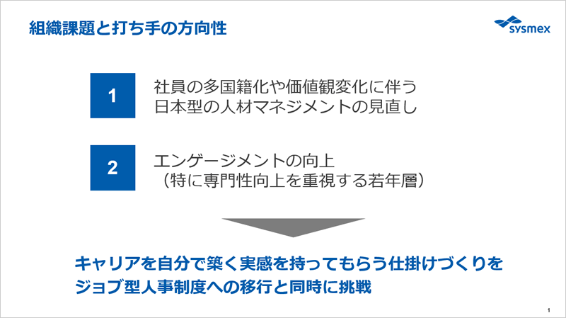 【図】組織課題と打ち手の方向性