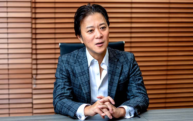 写真:岡本 祥治さん(株式会社みらいワークス 代表取締役社長)