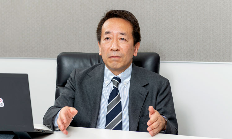 浅井 公一さん インタビューの様子